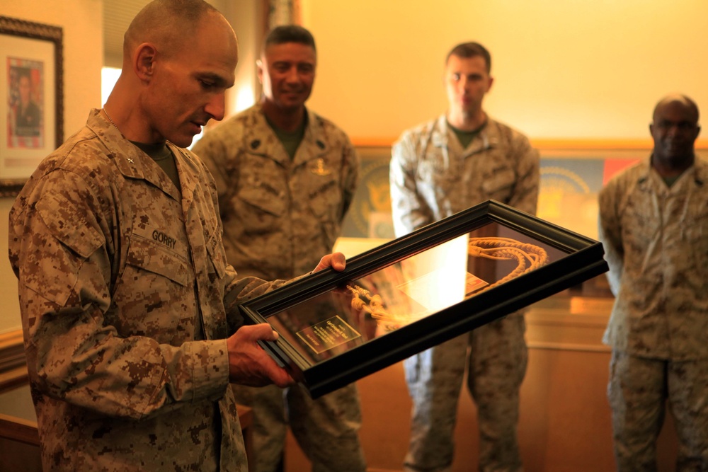 Marine Corps Base Camp Lejeune change of command