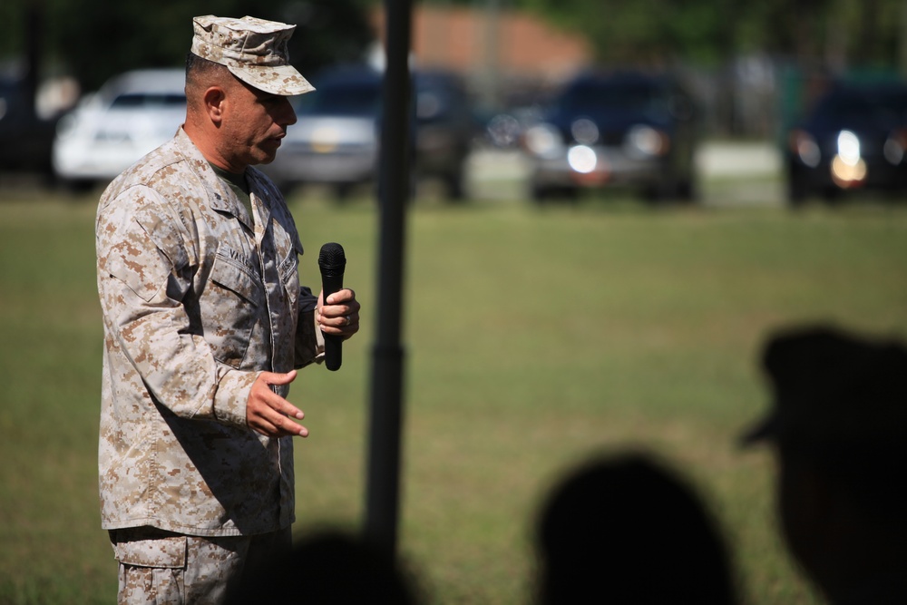 Marine Corps Base Camp Lejeune change of command