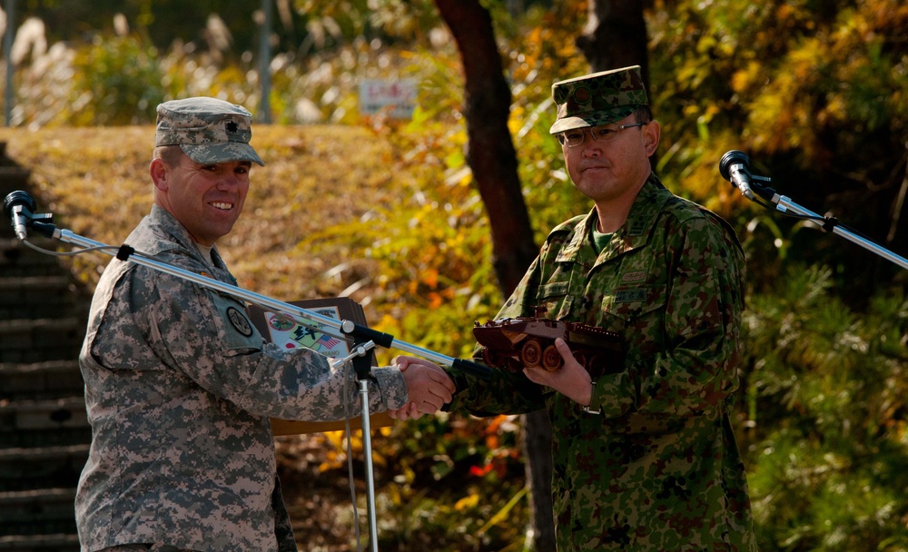 Orient Shield 12 closing ceremony