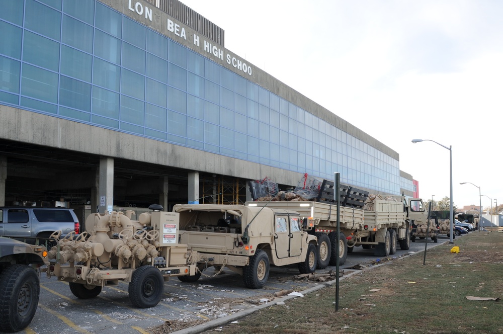 Army Reserve pumps out Long Beach High School