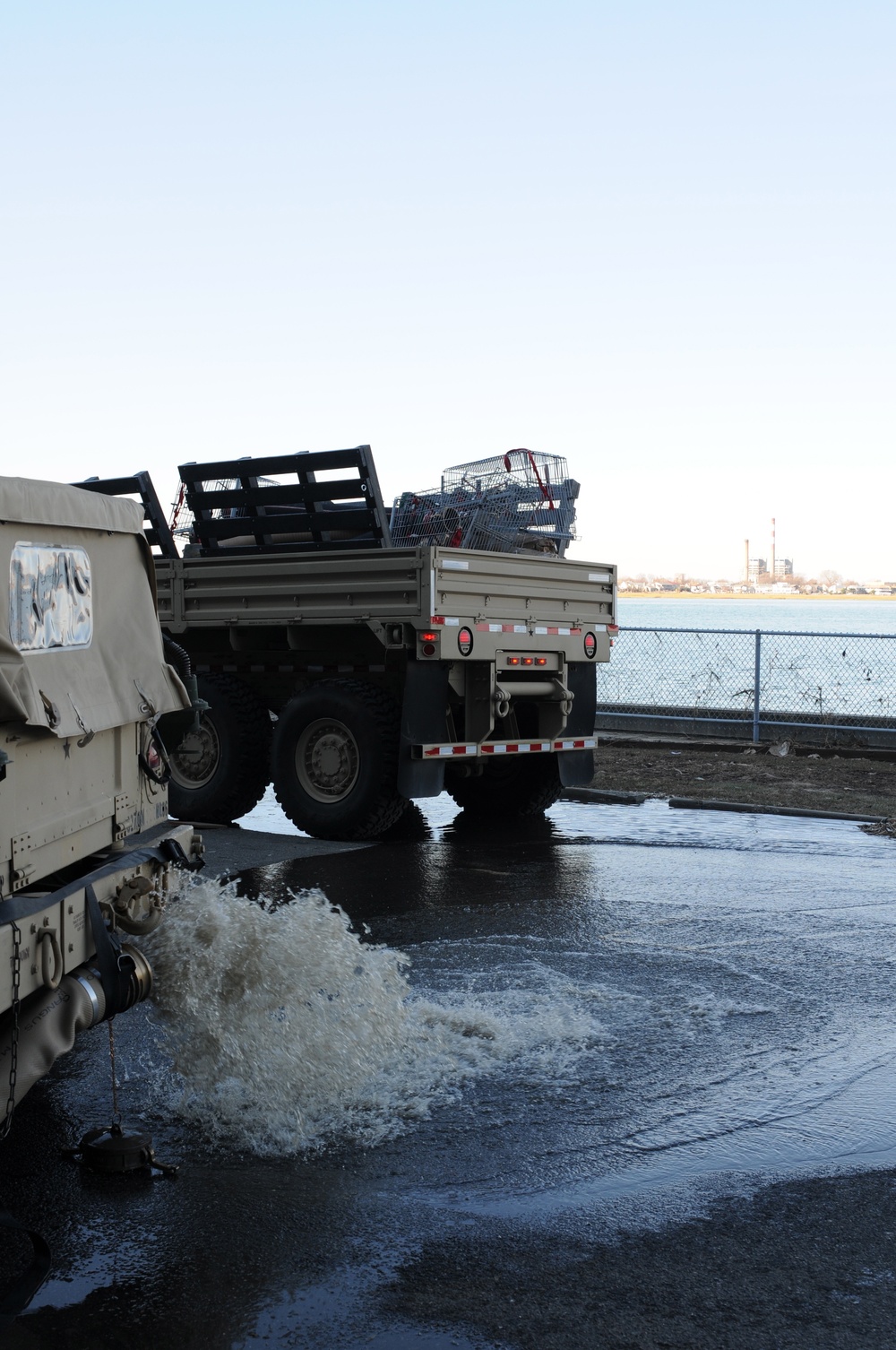 Army Reserve gets the water out!
