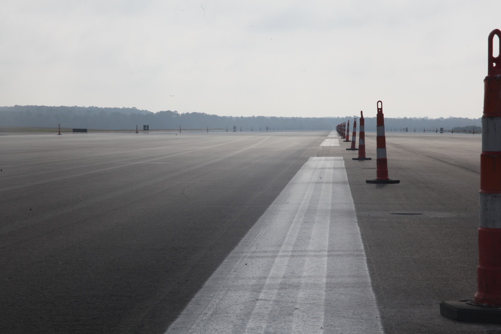 Cherry Point begins resurfacing runways: air station begins project that may save lives