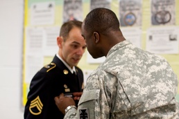 Soldiers from across 10 Army Reserve commands come together to prepare to march as one in historic parade
