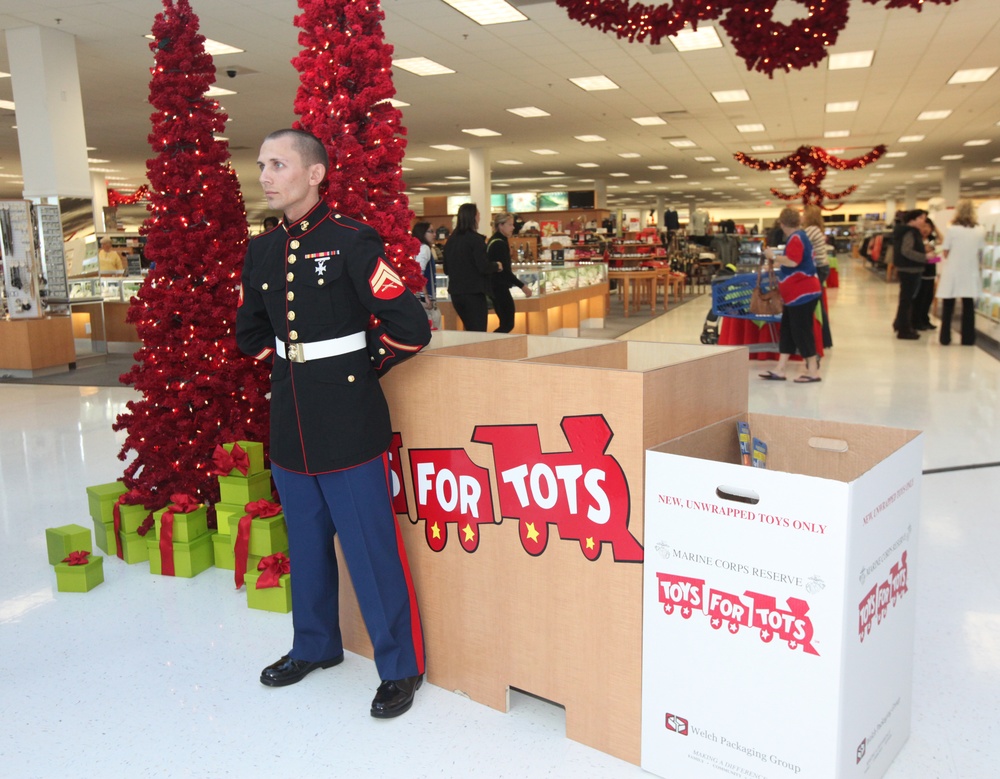 Marines step up to help Santa