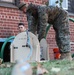 Marines help with hurricane relief by pumping water from apartments