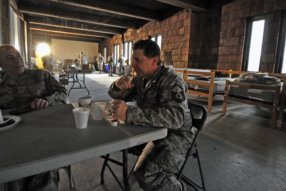 NJ Guardsmen provide shelter to Jersey City residents