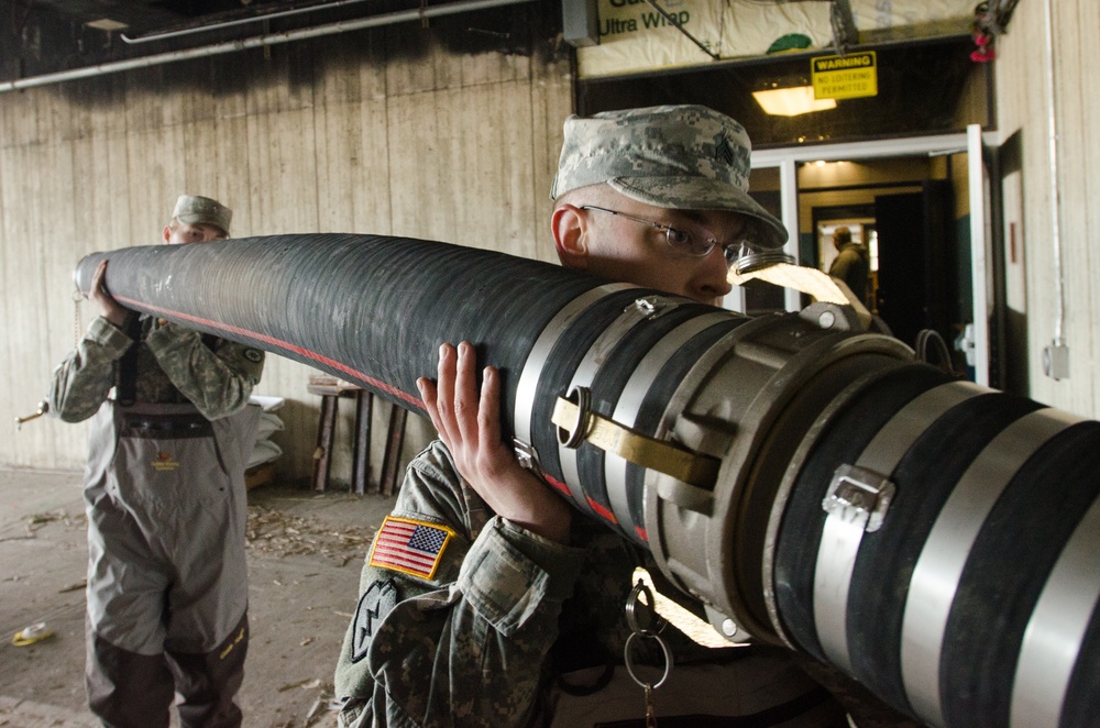 Army Reserve Soldiers to help in the aftermath of Hurricane Sandy