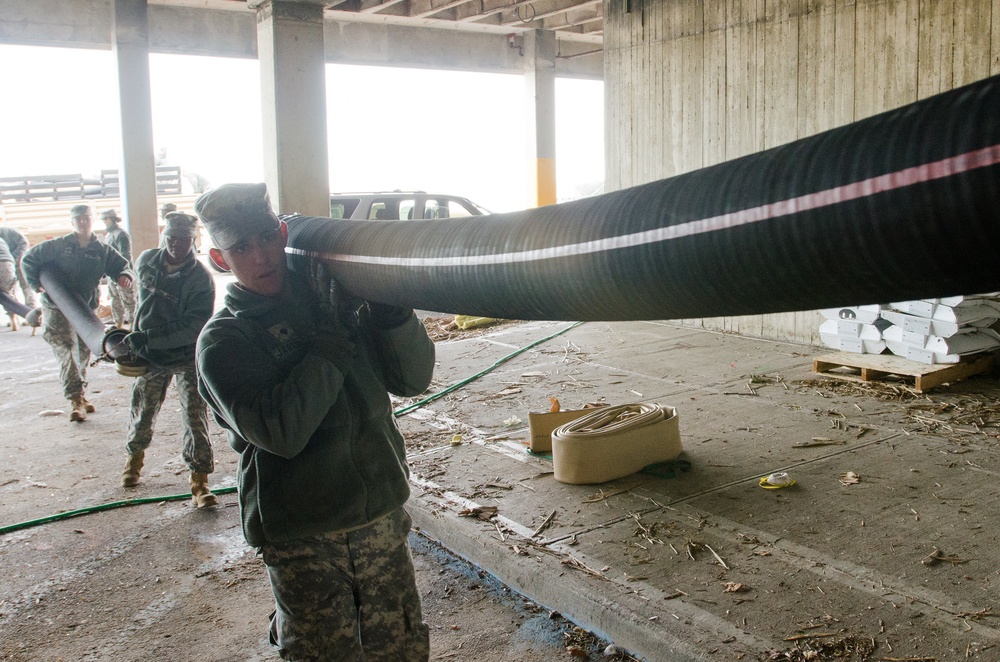 Army Reserve Soldiers to help in the aftermath of Hurricane Sandy