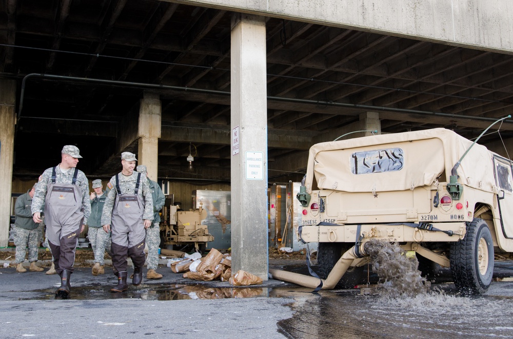 Army Reserve Soldiers to help in the aftermath of Hurricane Sandy