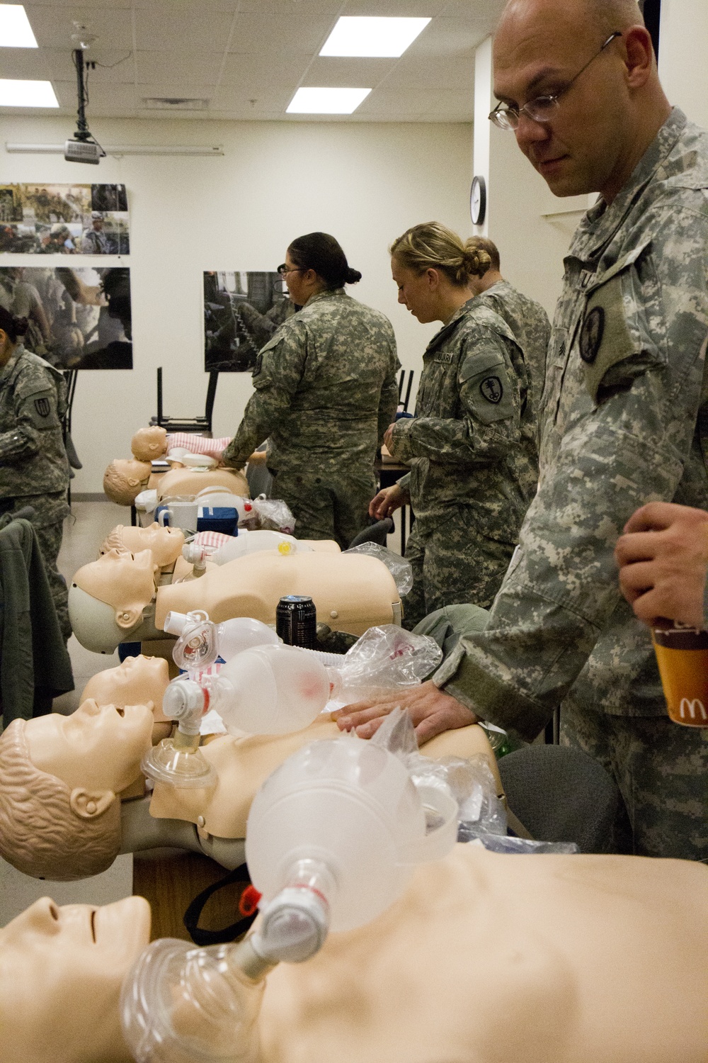 200th MPCOM medics fine-tune medic skill sets during extensive training