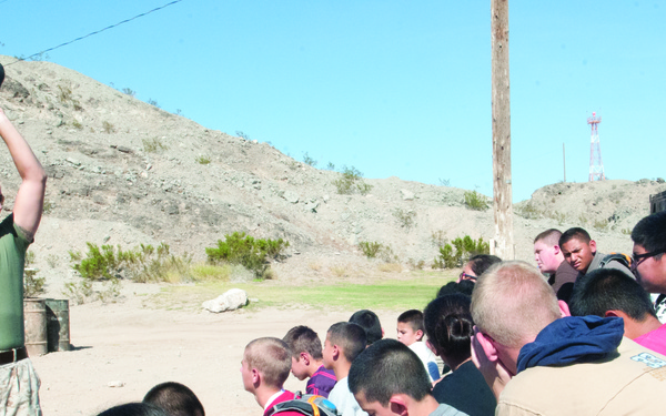 Yuma Marines help build character, integrity in local youth