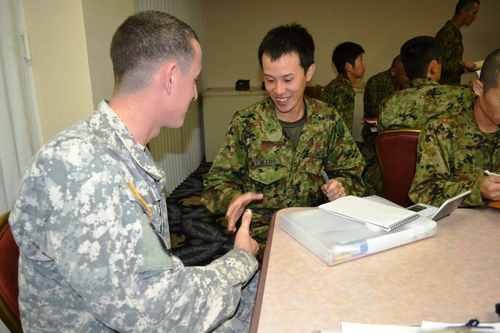 US and Japanese soldiers unite through English