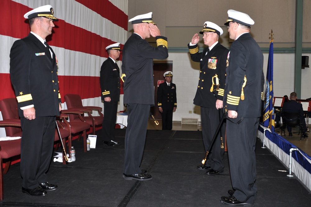 US 7th Fleet change of command ceremony