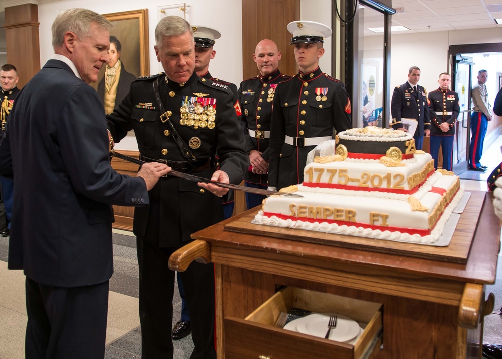 Marine Corps birthday celebration at the Pentagon