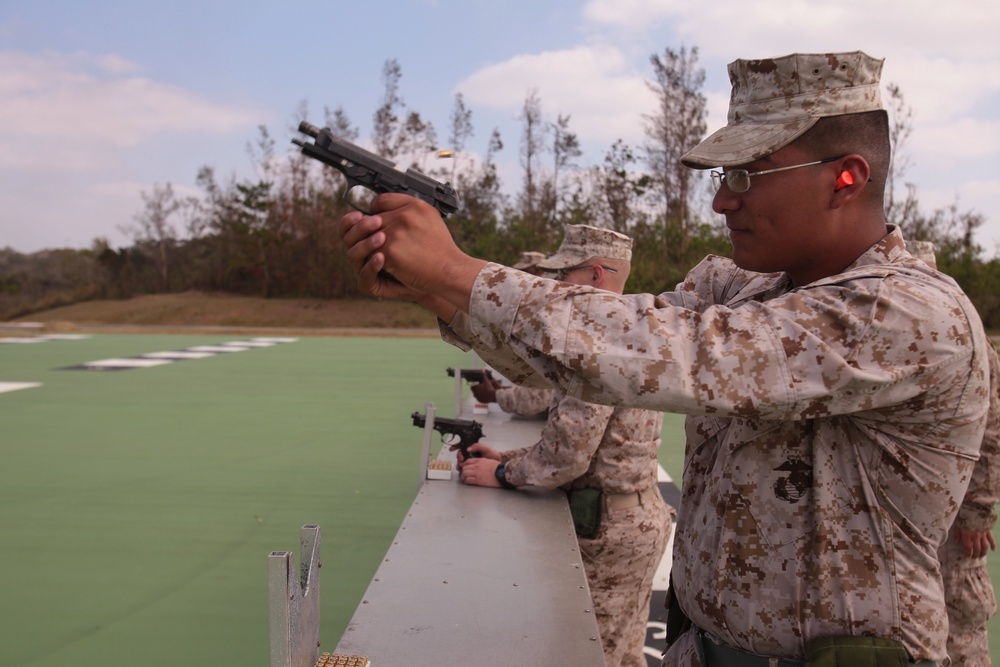 Marines apply marksmanship skills