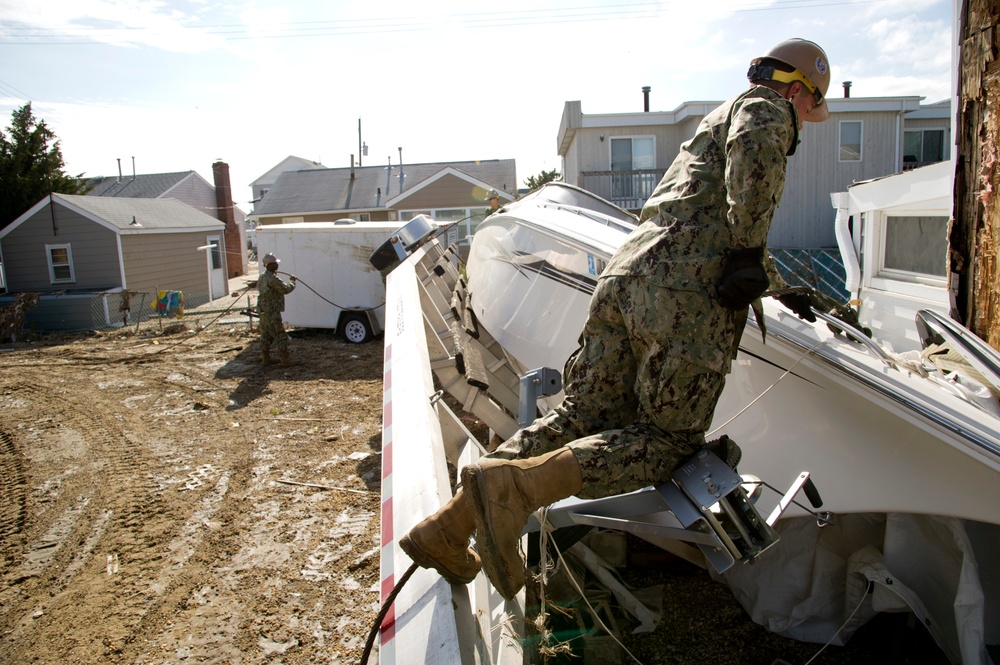 Defense support of civil authorities for Huricane Sandy