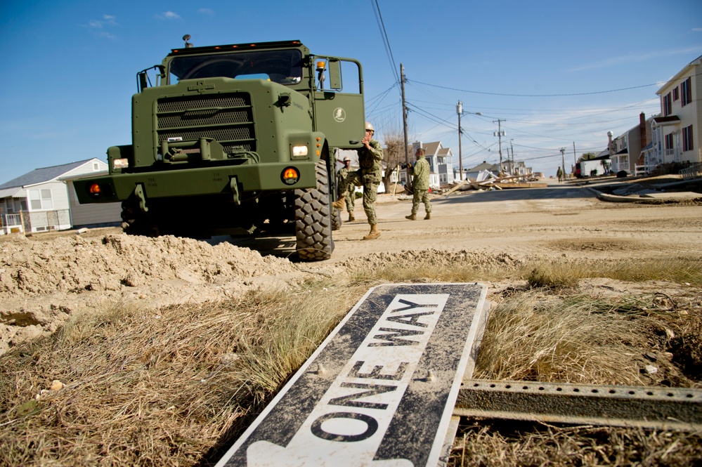 Defense support of civil authorities for Huricane Sandy