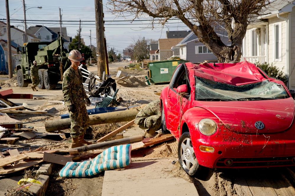 Defense support of civil authorities for Huricane Sandy