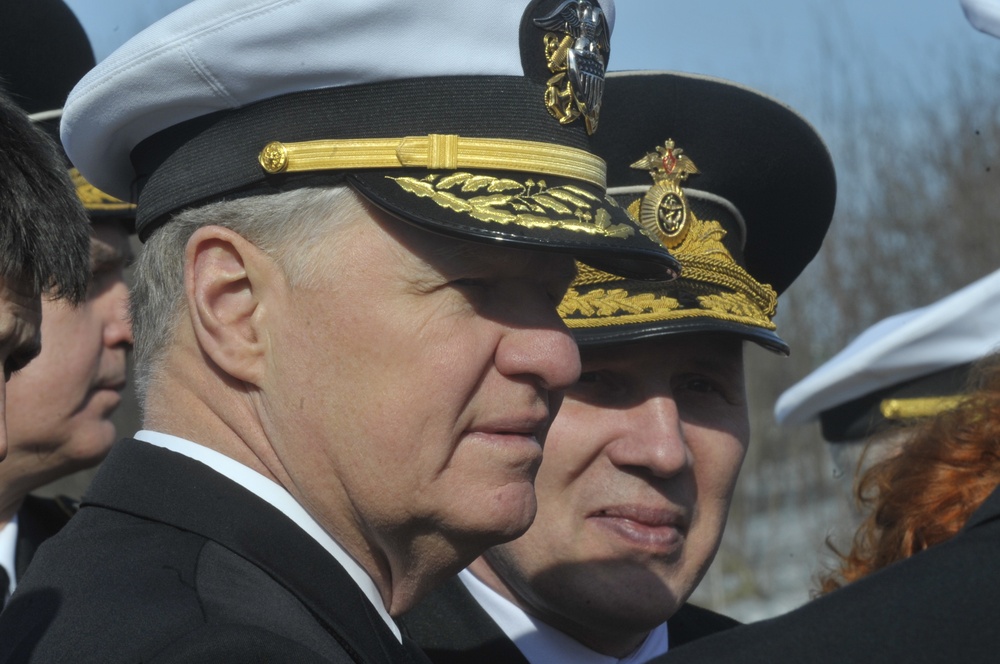 CNO travels to Russia