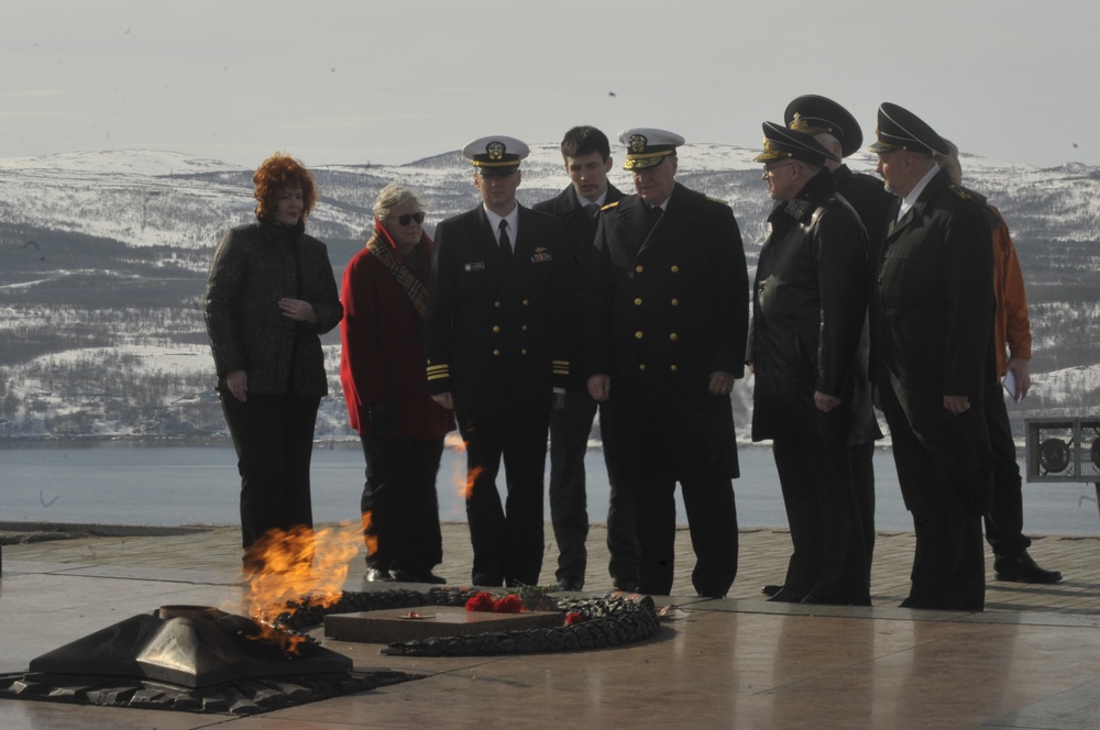 CNO travels to Russia