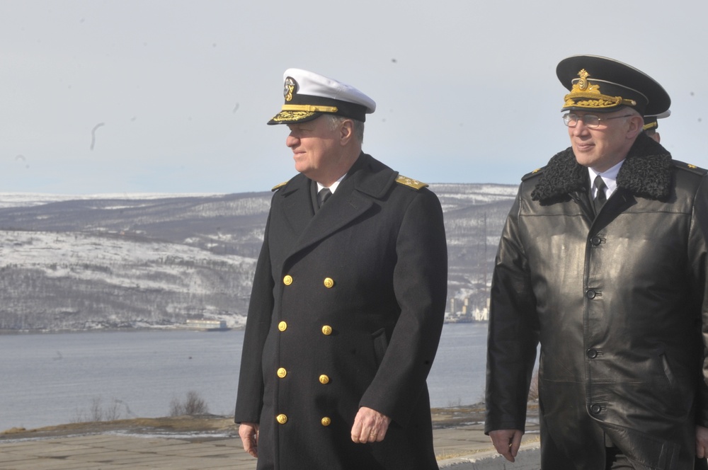 CNO travels to Russia