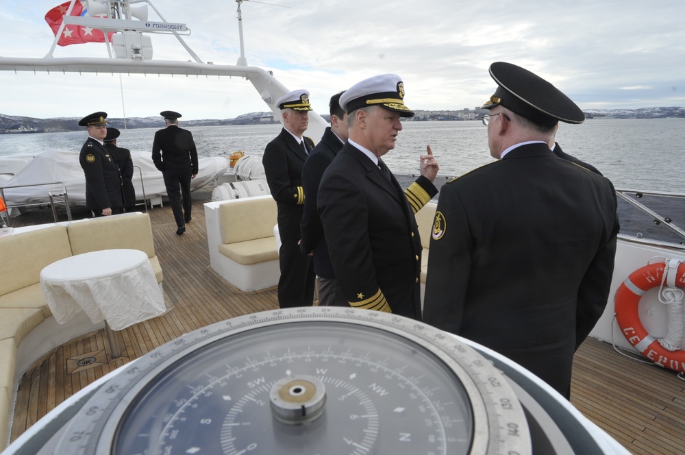 CNO travels to Russia