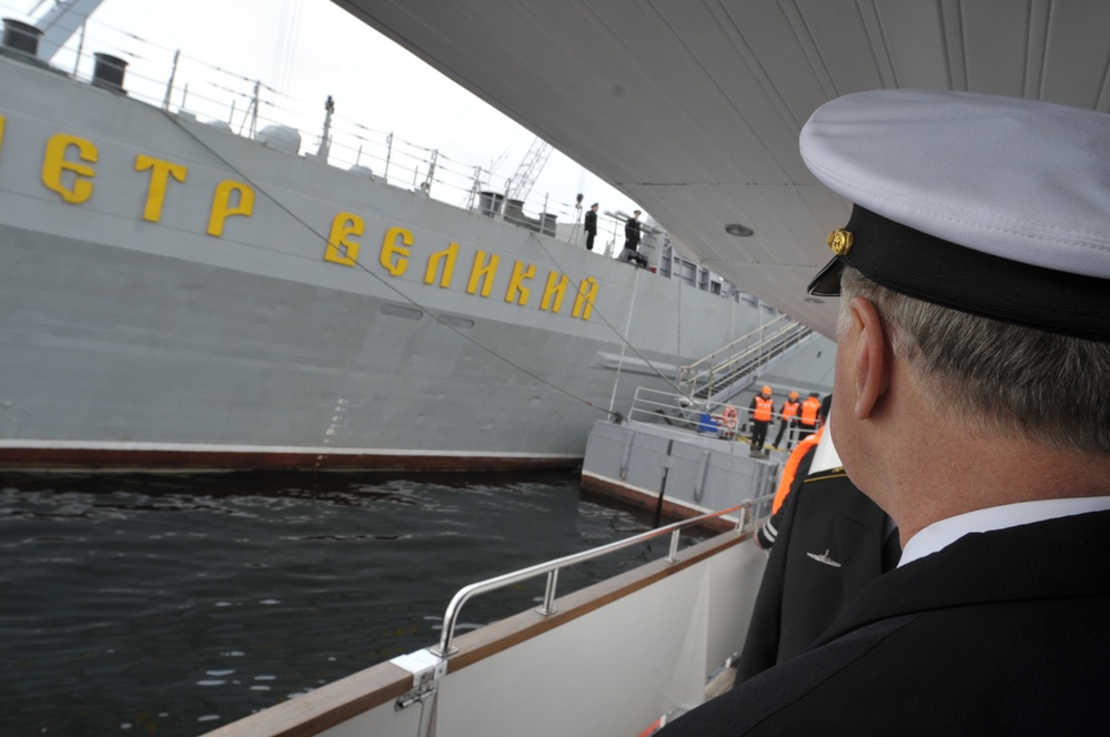 CNO travels to Russia