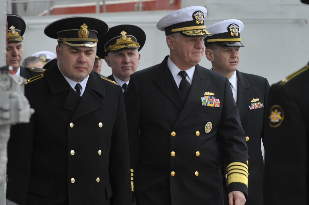 CNO travels to Russia