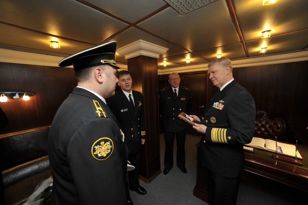 CNO travels to Russia