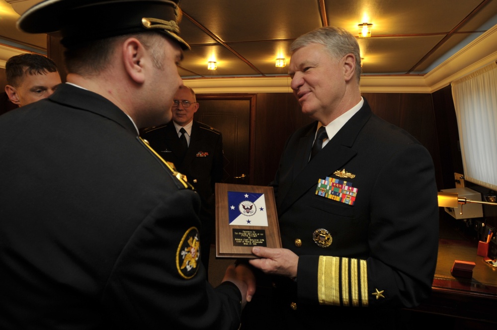 CNO travels to Russia