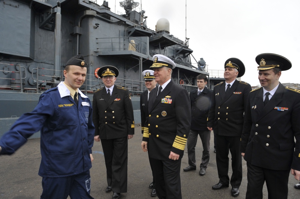 CNO travels to Russia