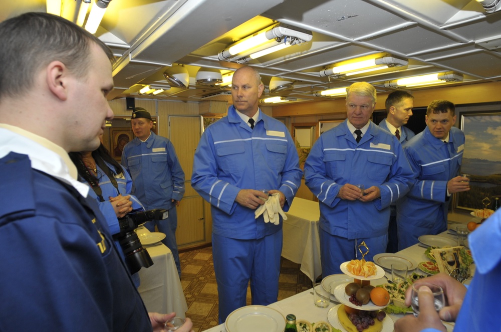 CNO travels to Russia