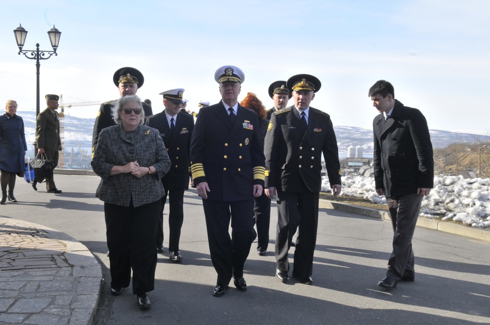 CNO travels to Russia