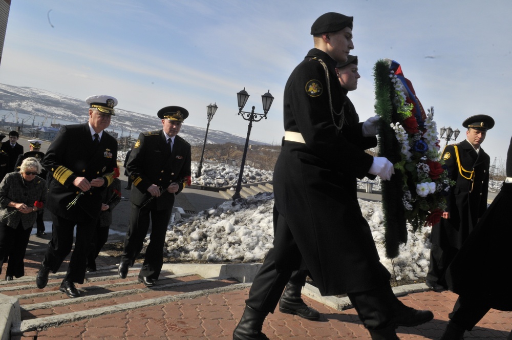 CNO travels to Russia