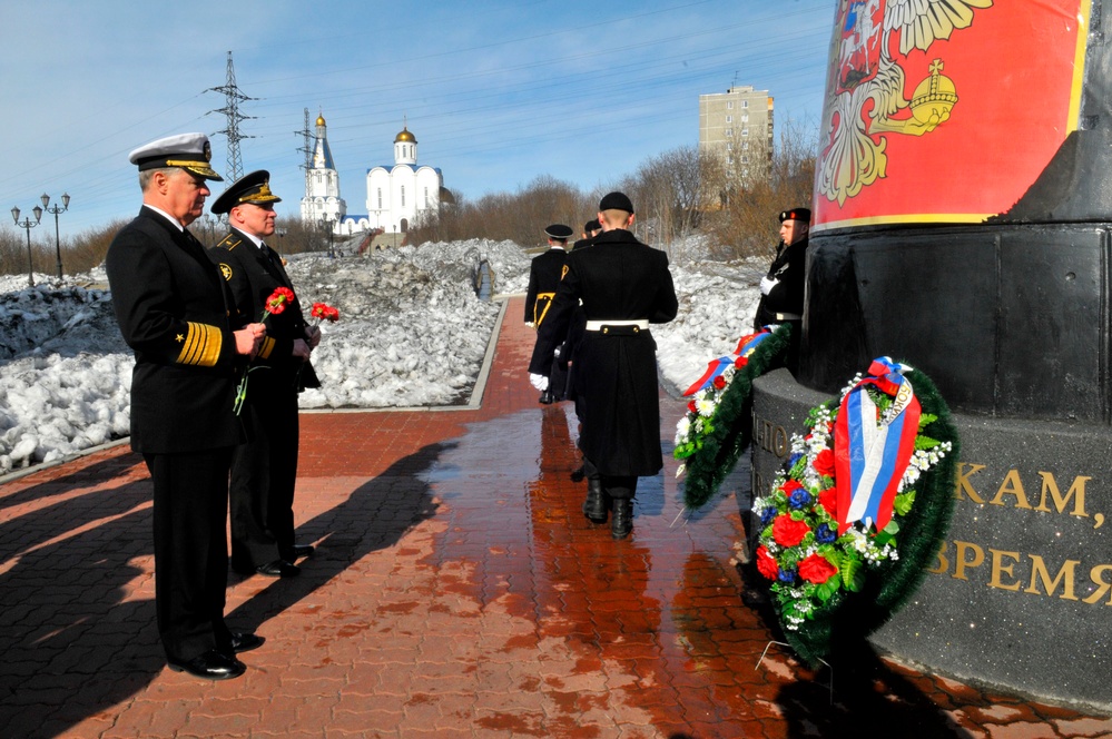 CNO travels to Russia