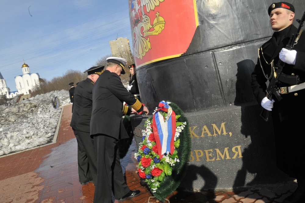 CNO travels to Russia