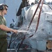 Helicopter maintenance aboard USS New York