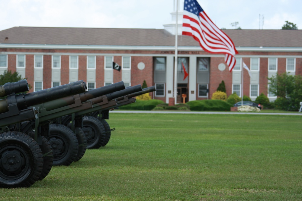 Memorial Day gun salute