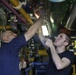 USS John C. Stennis sailors at work