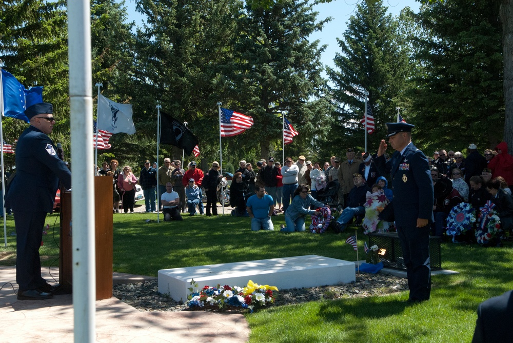 Memorial Day wreath laying