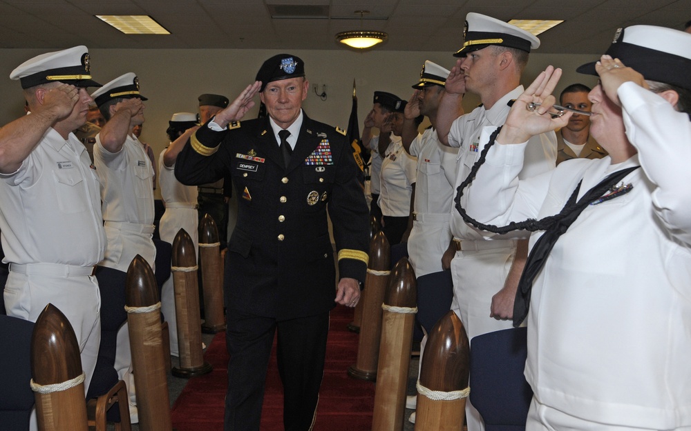 Gen. Dempsey at promotion ceremony