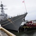 USS Ross leaves Norfolk