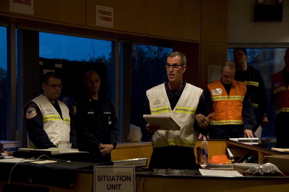Hurricane Sandy Pollution Response Unified Command
