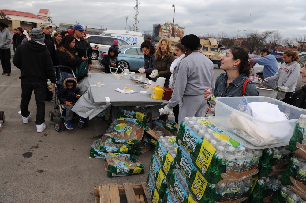 New York National Guard responds to Hurricane Sandy