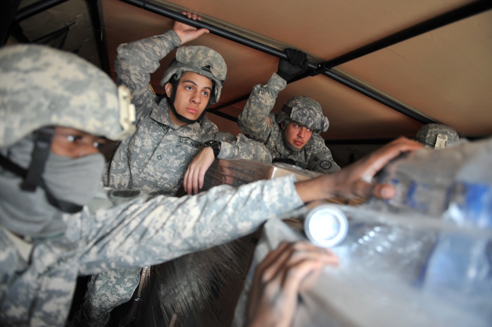 New York National Guard responds to Hurricane Sandy
