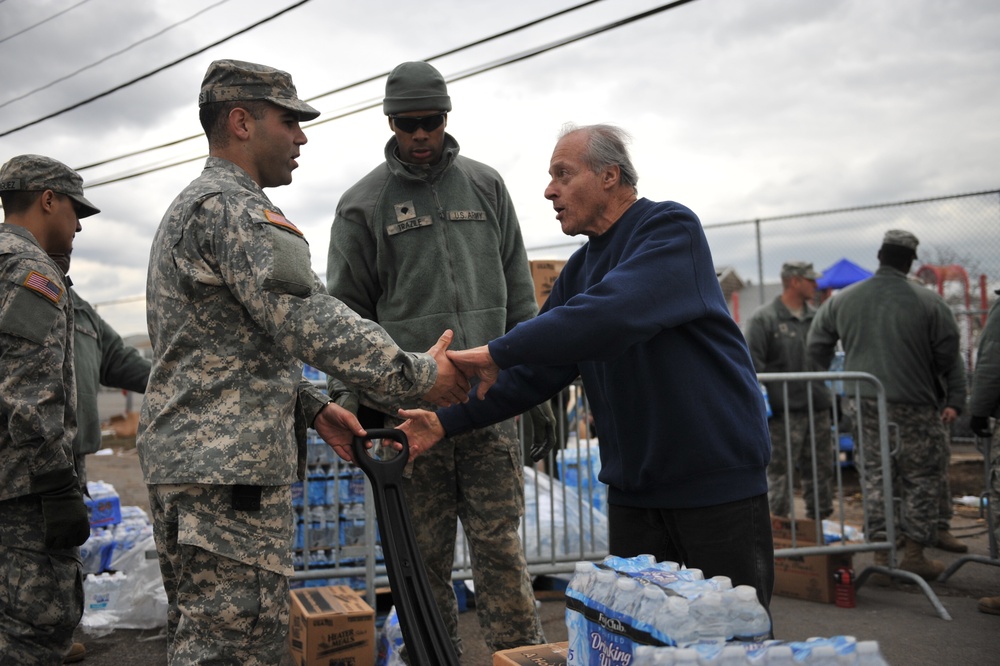 New York National Guard responds to Hurricane Sandy