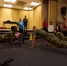 Marines conduct physical fitness challenge for students