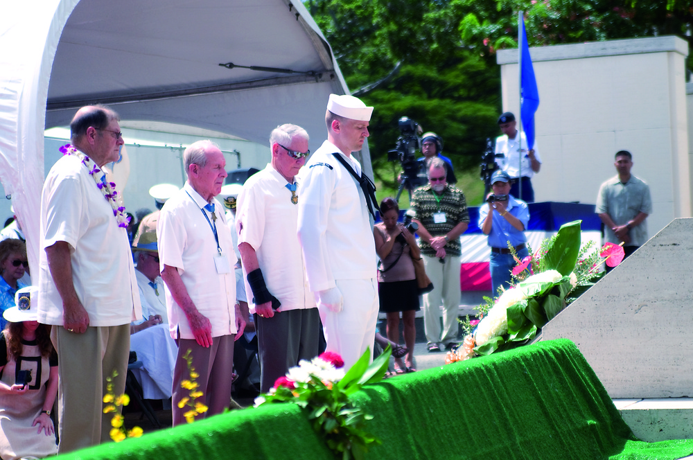 Medal of Honor ceremony attendees honor fallen