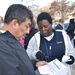 FEMA community relations personnel assist New York residents