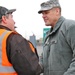 Maj. Gen. O'Connor visits contracted company employee